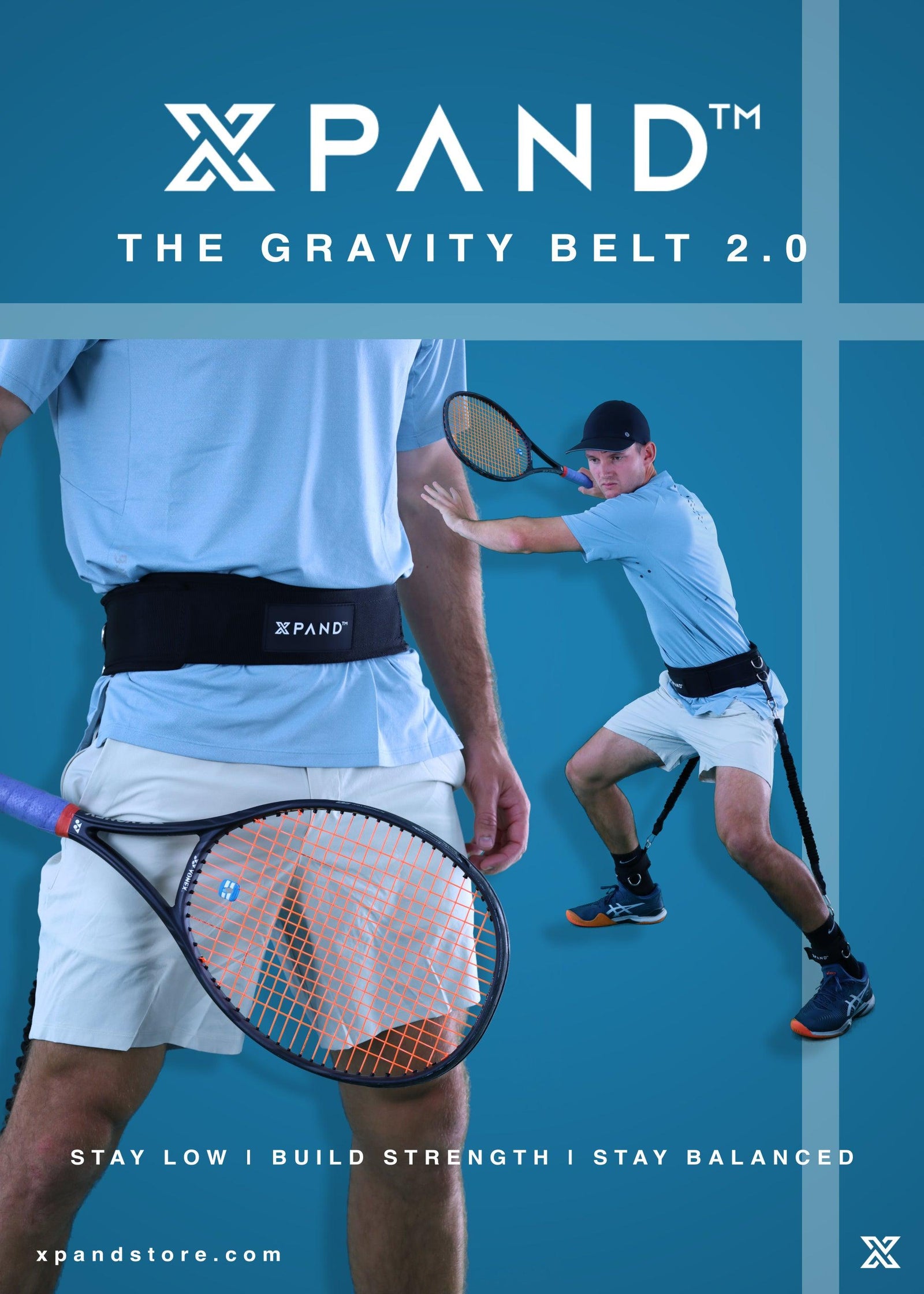 Mastering the Court: Revolutionize Your Tennis Footwork with the Gravity Belt Training Method - XPAND